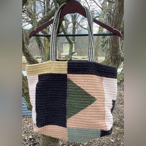 BDG Multicolor Geometric Tote Bag